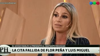 Florencia Peña y su fallida cita con Luis Miguel: Me hizo echar por un seguridad