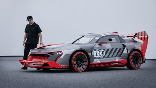 Audi S1 e-tron quattro Hoonitron: el auto de Ken Block
