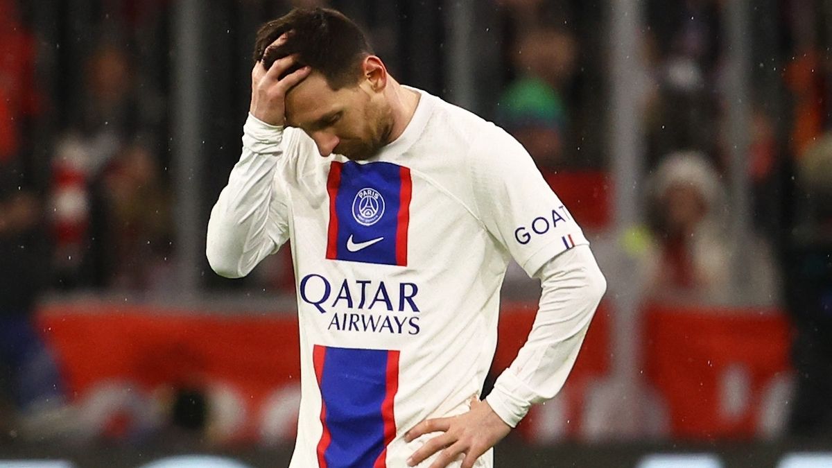 Lionel Messi atraviesa su momento más difícil en París.