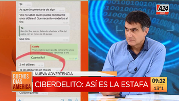 Estafas virtuales: así de fácil te roban los datos personales. (Captura de Tv) Estafas virtuales: así de fácil te roban los datos personales. (Captura de Tv)