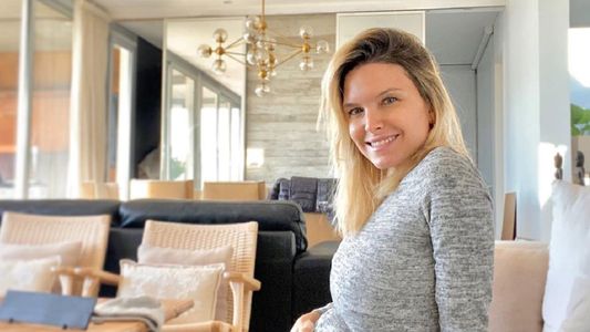 La tierna postal de Sofía Zámolo en la semana 25 de embarazo: Hola panza