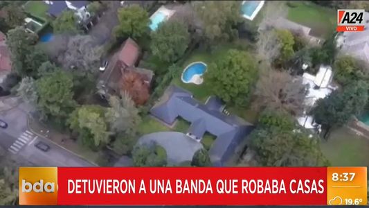 Cómo actuaba la banda que robaba casas de lujo en San Isidro y el insólito detalle que los delató
