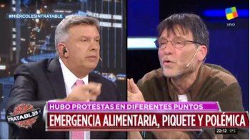 Hambre vs. piquetes, la discusión recalentó el debate en Intratables