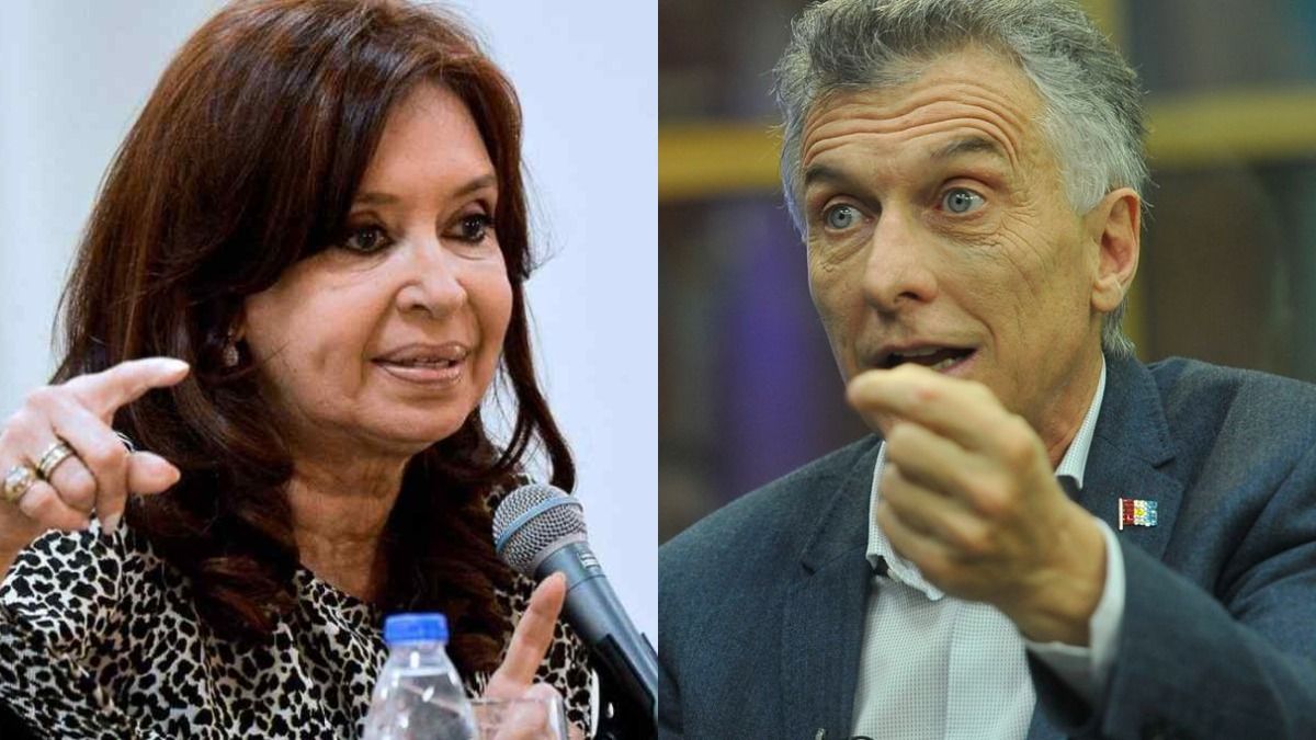 Cristina Kircher y Mauricio Macri.