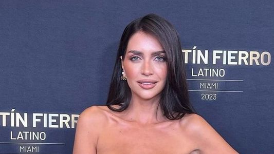 La jugada transparencia de Zaira Nara para los Premios Martín Fierro Latino
