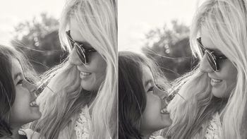 La emoción de La China Suárez por el cumpleaños de Rufina: Te amo con el alma