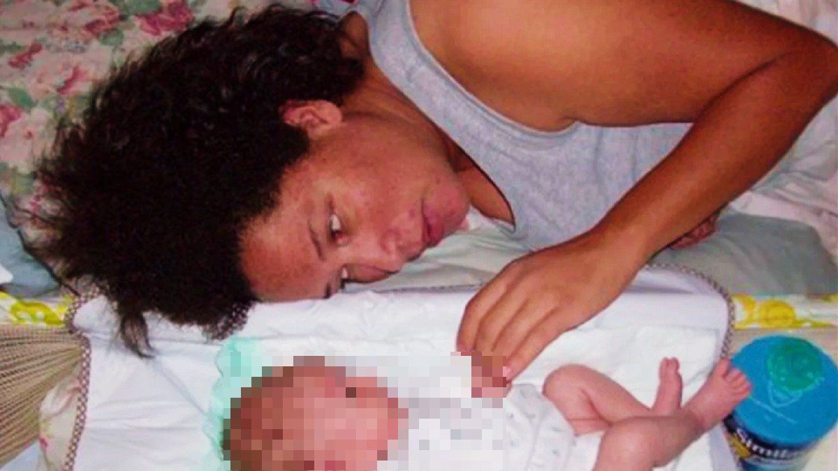Ottys Sánchez y su pequeño