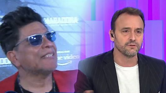 Dura respuesta de Adrián Pallares al enojo de Juan Palomino por una pregunta sobre la serie de Maradona