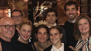 Marcela Tinayre compartió una foto familiar donde se ven a Ámbar y Rocco