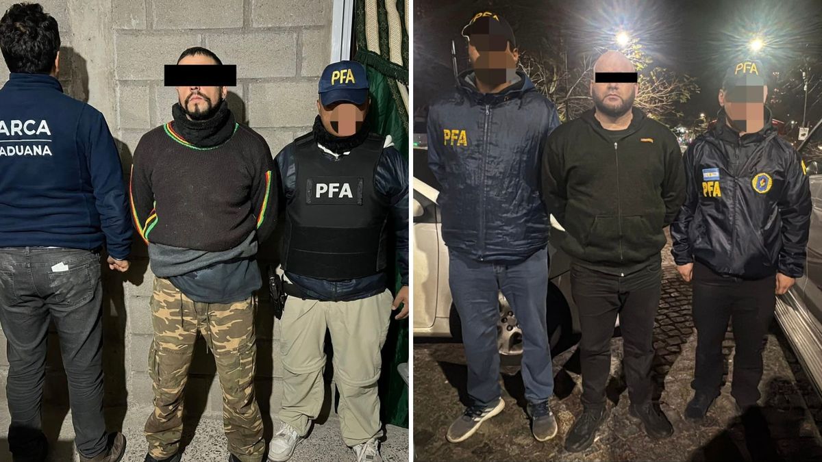 Fueron detenidos tres hombres, un ciudadano argentino, uno venezolano y uno mexicano. (Foto: @AleMonteoliva) 