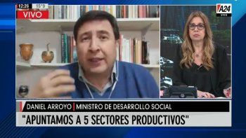 Arroyo afirmó que desde su ministerio ya se comenzó a trabajar con un plan pospandemia