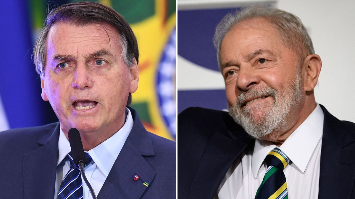 Jair Bolsonaro y Lula polarizan las elecciones presidenciales en Brasil (Foto: archivo).