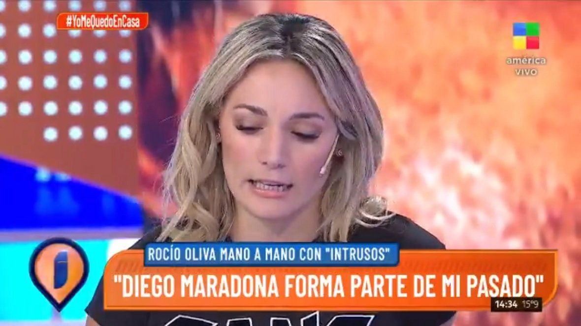 Rocío Oliva sobre el juicio contra Maradona: Está al tanto de todo y en en el fondo él sabe que está bien