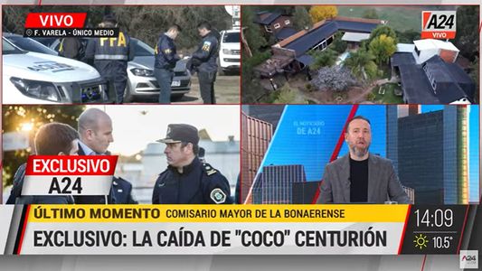 Exclusivo A24 | Detuvieron a un comisario mayor de la bonaerense por el crimen de Lautaro y la desaparición de Lucas