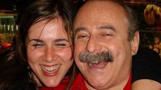 El día que Malena Guinzburg debutó en tv. junto a su papá