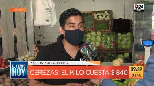 Las cerezas se convirtieron en el nuevo “oro” rojo: hasta $840 el kilo