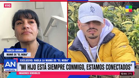 Vanesa Aranda reveló que recibió una señal de su hijo, El Noba
