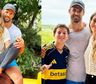Jimena Barón mostró las fotos del cumpleaños temático de su hijo Momo: fútbol, pileta y toro mecánico