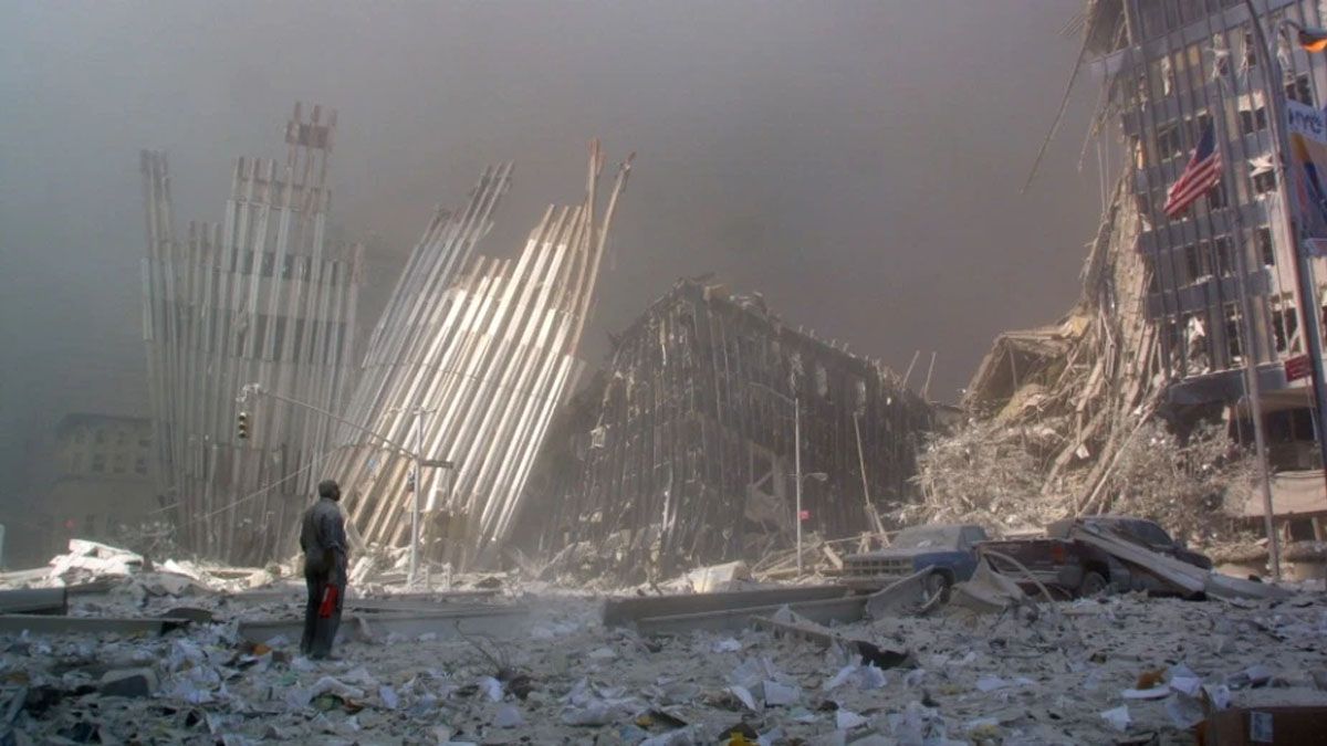 Los restos de la destrucción de las torres gemelas de Nueva York (Foto: Archivo)