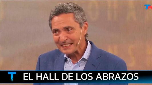 Edgardo Alfano de Telenoche: Lágrimas y un nudo en la garganta tras el reencuentro con su hijo