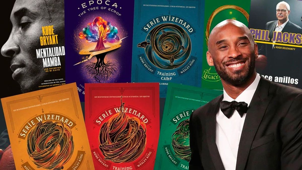 Kobe no solo triunfó en el deporte, también lo hizo en el ámbito editorial. 