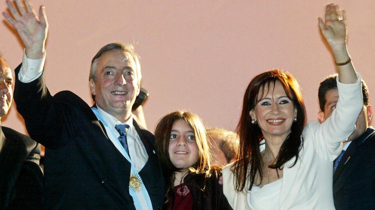 N&eacute;stor Kirchner y Cristina Fern&aacute;ndez de Kirchner. (Foto: archivo)
