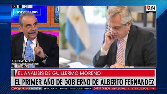 La polémica calificación que le dio Guillermo Moreno al Gobierno tras cumplir un año de gestión
