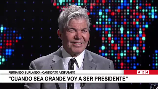Fernando Burlando con Novaresio: Mi objetivo es ser presidente de la Argentina