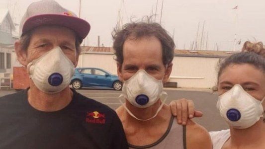 El drama en primera persona: el triple medallista olímpico Santiago Lange contó cómo es entrenar con el humo de los incendios en Australia