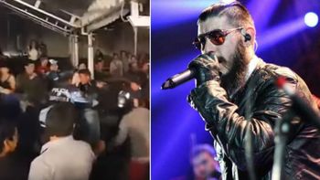 Ulises Bueno paró un recital por incidentes entre la gente