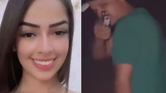 Estremecedor video: una joven grabó el momento en que su novio la asesinó de un tiro