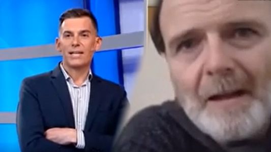 Luis Machín se enojó por esperar 40 minutos para salir al aire y lo que iba a ser una nota terminó muy mal