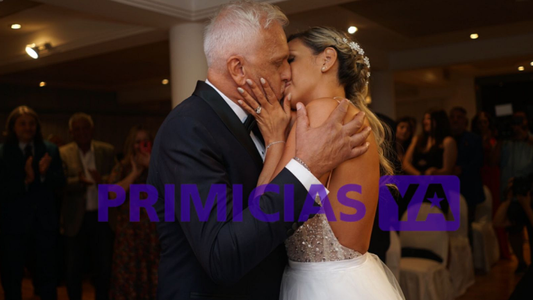 La intimidad del casamiento de Andrés Nara y Alicia Barbasola: Wanda y Zaira, las grandes ausentes