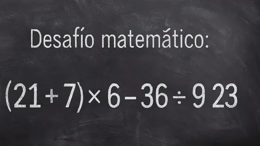 Desafío matemático: ¿en cuánto tiempo lográs resolverlo?