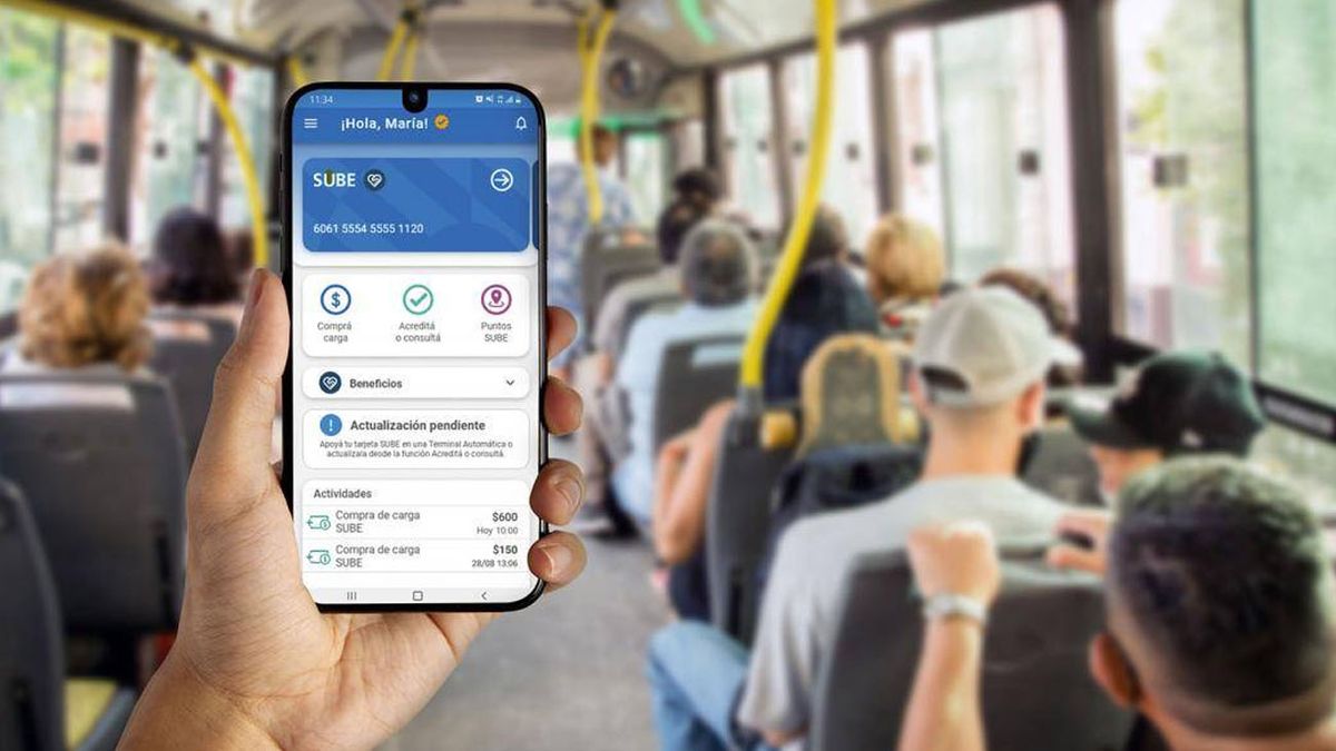 SUBE digital: paso a paso