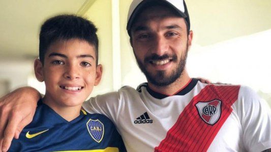 Scocco le bajó el tono al video viral y envió un mensaje junto al nene de la cargada
