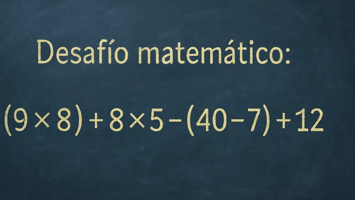 La regla esencial para resolver este desafío matemático es conocido como PEMDAS (por sus siglas en inglés) o jerarquía de operaciones.
