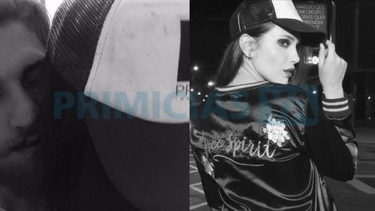 ¡Irrefutable! La storie en Instagram de Lucas Rodríguez con Barbie Vélez en su falda