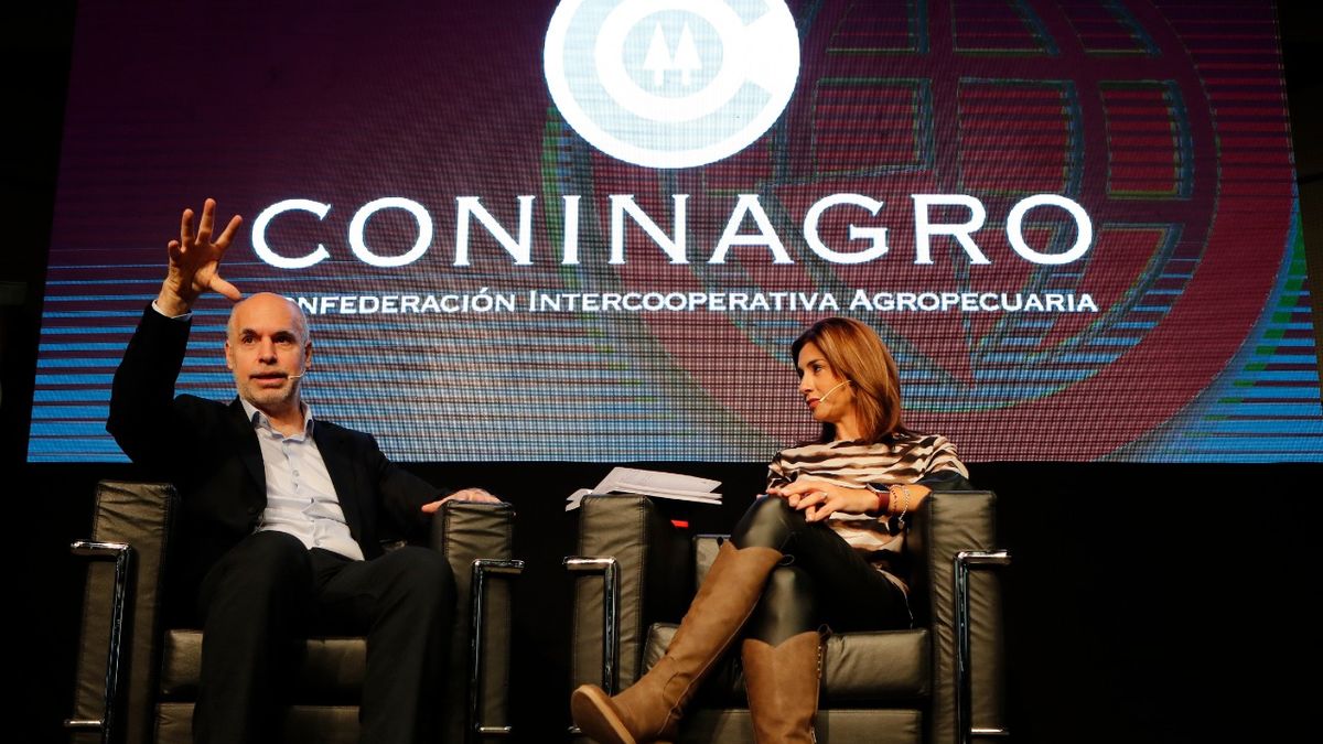 Horacio Rodríguez Larreta habló de las retenciones, pero también del equilibrio fiscal. 