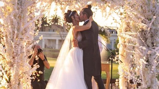 Las fotos de la emotiva ceremonia y fiesta de casamiento de Silvina Escudero y Federico