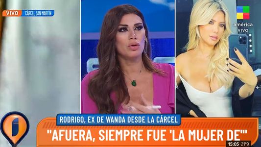 Interrumpieron abruptamente al ex de Wanda Nara en medio de un vivo con Intrusos desde la cárcel