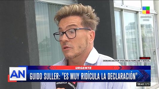 La palabra de Guido Süller, luego de la denuncia por abuso sexual