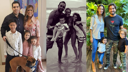 Así celebraron los famosos el Día de la Familia