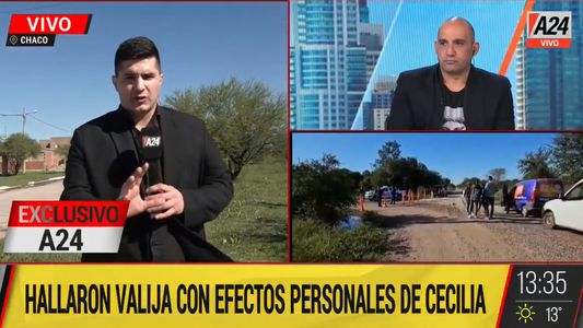 Caso Cecilia Strzyzowski: encontraron una valija quemada que sería de la mujer desaparecida