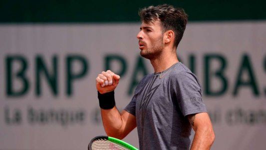 Gran triunfo del argentino Lóndero ante Gasquet en Roland Garros