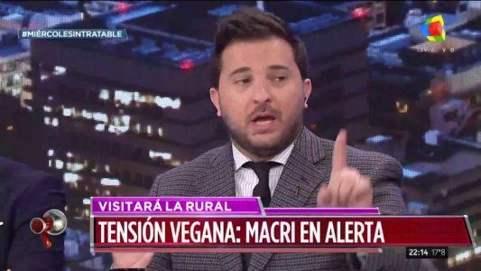 Brancatelli en Intratables: “Nadie me atacó tanto como los veganos, más que los macristas”