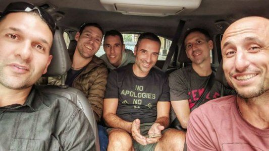 Manu Ginóbili se reencontró con la Generación Dorada previo a su homenaje