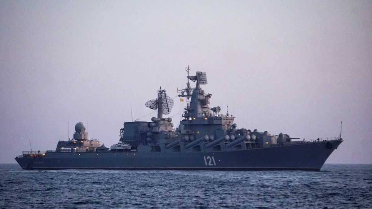Dudas sobre cómo fue el hundimiento del Moskva