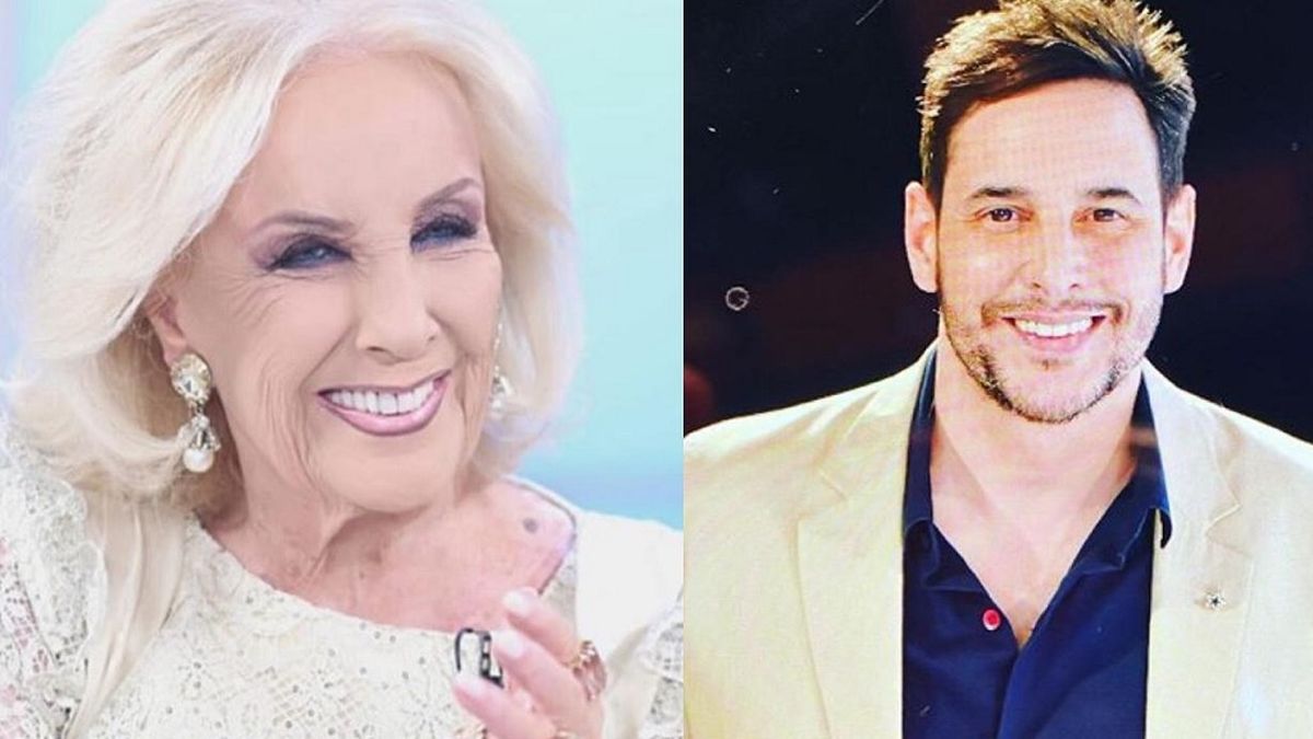 -Mirtha Legrand y Rodrigo Lussich-