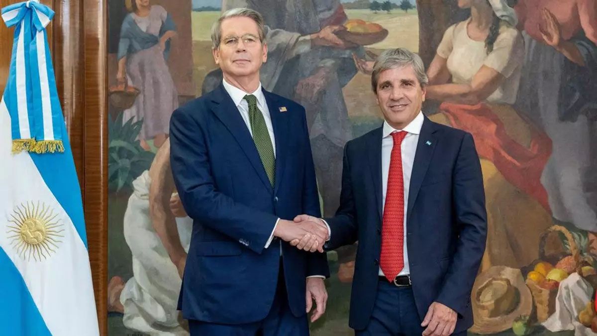 Caputo también tiene previsto reunirse con el secretario del Tesoro de Estados Unidos, Scott Bessent, aunque todavía no trascendió el horario del encuentro. (Foto: archivo)